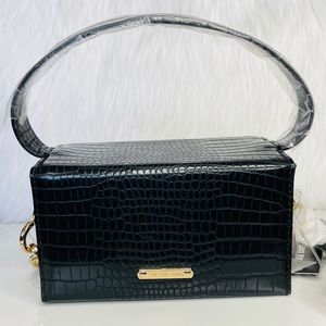 🐊 Crocodile Rectangle Box Small Bag w/ Chain